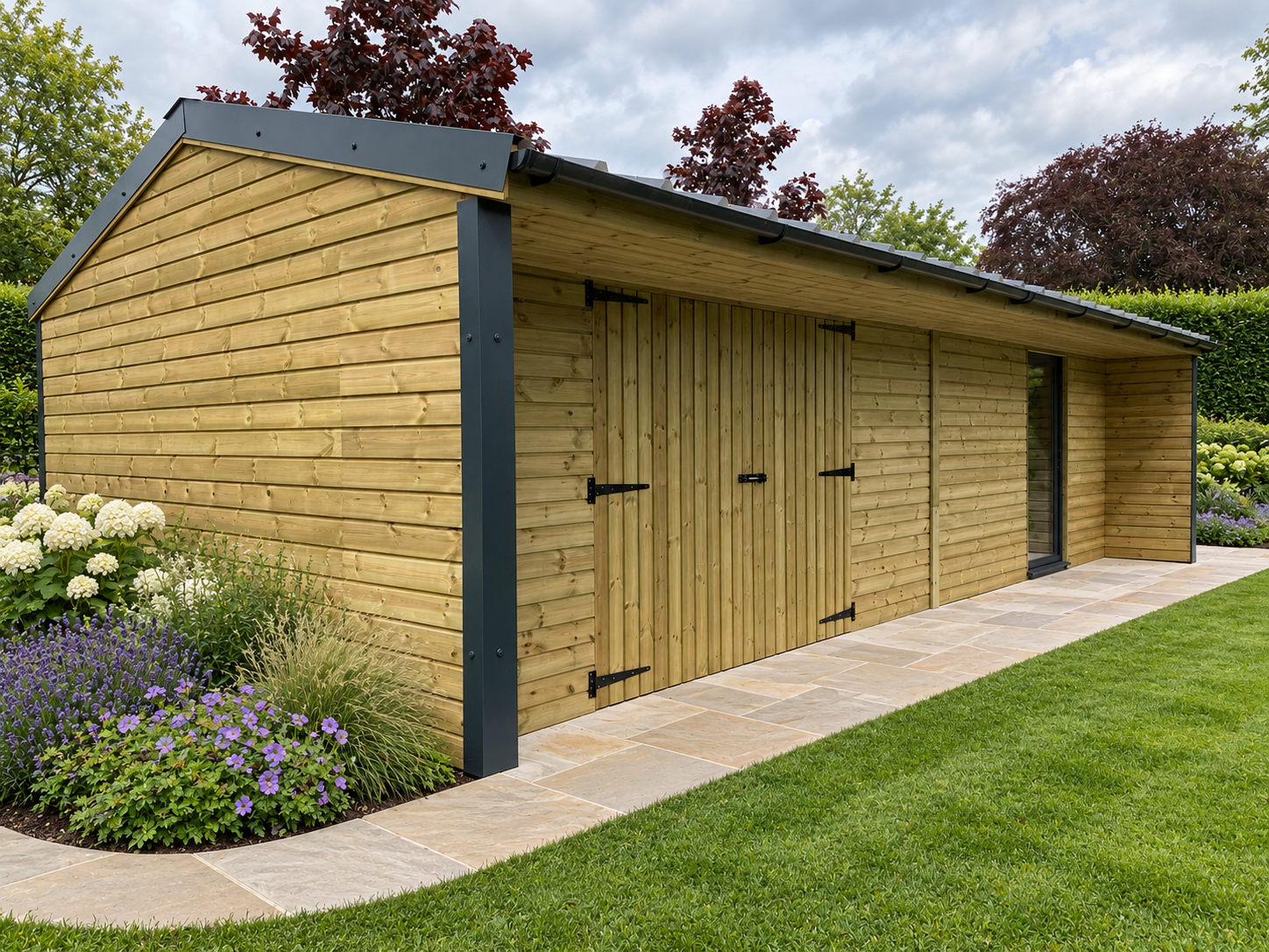 Hybrid Building | Car Port | Storage Room | Office - Image 4