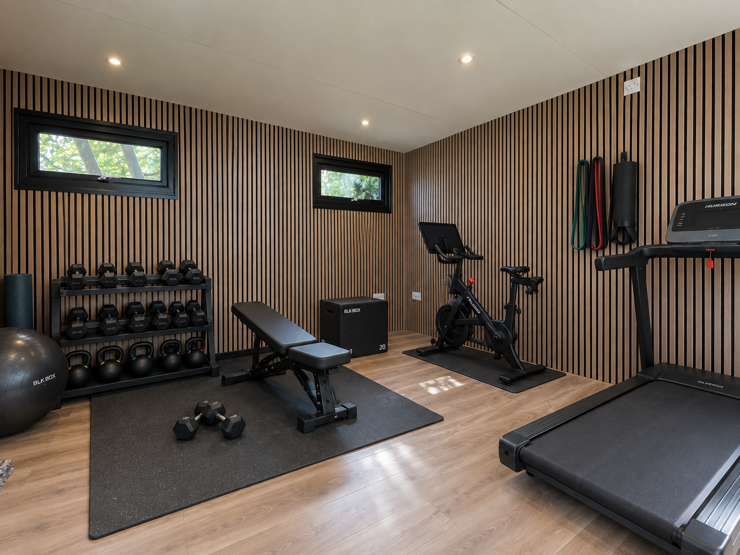 garden gym building