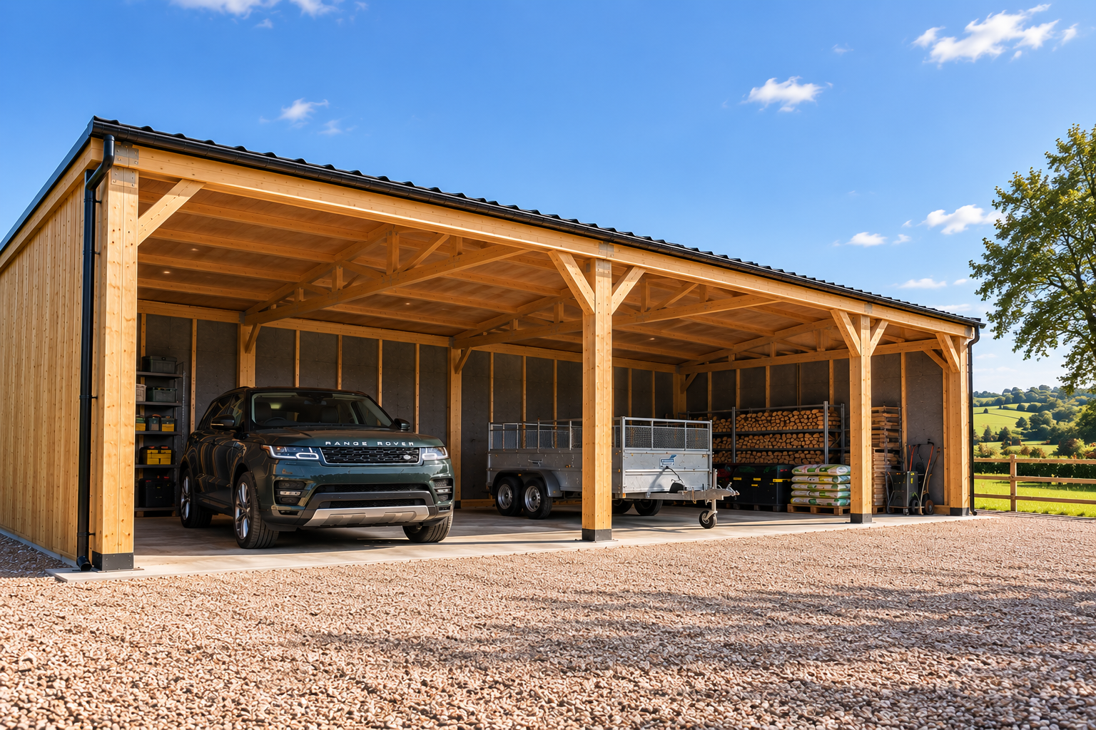 open timber building open timber building