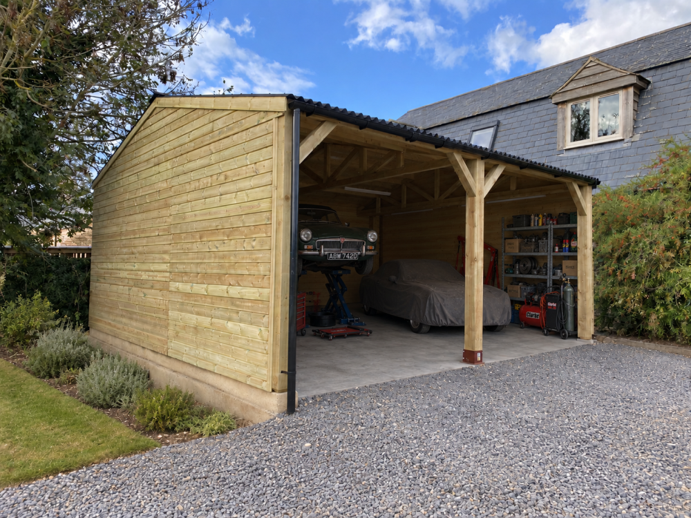 Open Building | Car Workshop