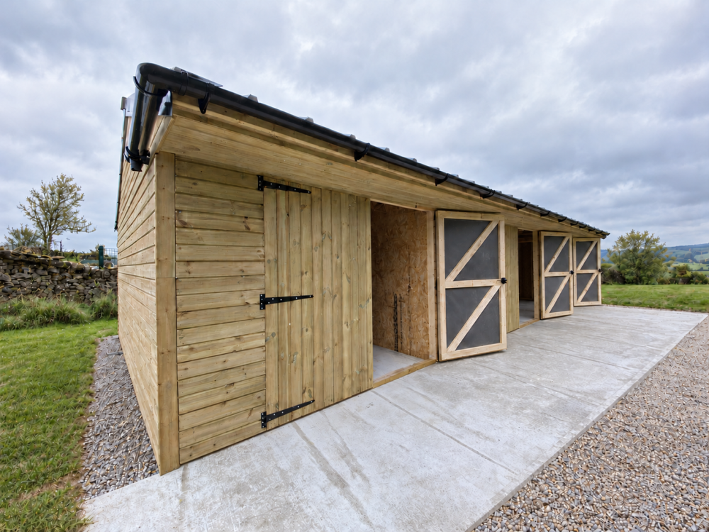 Hybrid Building | Workshop & Double Garage